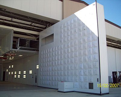 Swinging Paint Booth Doors